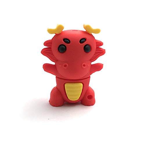 Onwomania Drache Feuerdrache Ungeheuer rot USB Stick USB Flash Drive 8GB USB 2.0 von Onwomania