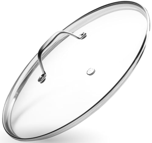 ONYX Cookware Glasdeckel 32 cm | Passend Für Pfannen & Töpfe | Hitzebeständig Bis 250°C | Topfdeckel Mit Integriertem Dampfventil | Spülmaschinengeeignet | Hochwertiges Hartglas ONYX Cookware Glasdeckel 32 cm | Passend Für Pfannen & Töpfe | Hitzebeständig Bis 250°C | Topfdeckel Mit Integriertem Dampfventil | Spülmaschinengeeignet | Hochwertiges Hartglas von Onyx Cookware