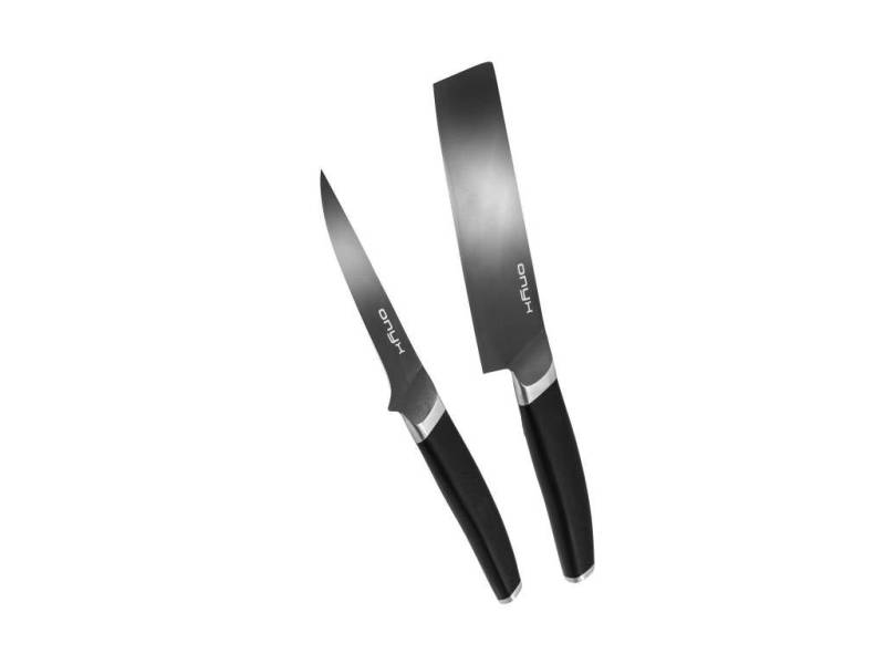 Onyx Cookware 2-stück Ausbein-nakiri-messerset von Onyx Cookware