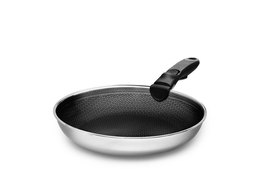 Onyx Cookware Bratpfanne Mit Abnehmbarem Griff 24cm Set von Onyx Cookware