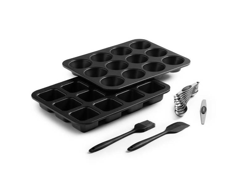 Onyx Cookware Brownie- Und Muffin-set von Onyx Cookware