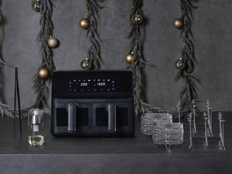 Onyx Cookware Doppelte Heissluftfritteuse Spezial Onyx Cookware Doppelte Heissluftfritteuse Spezial von Onyx Cookware