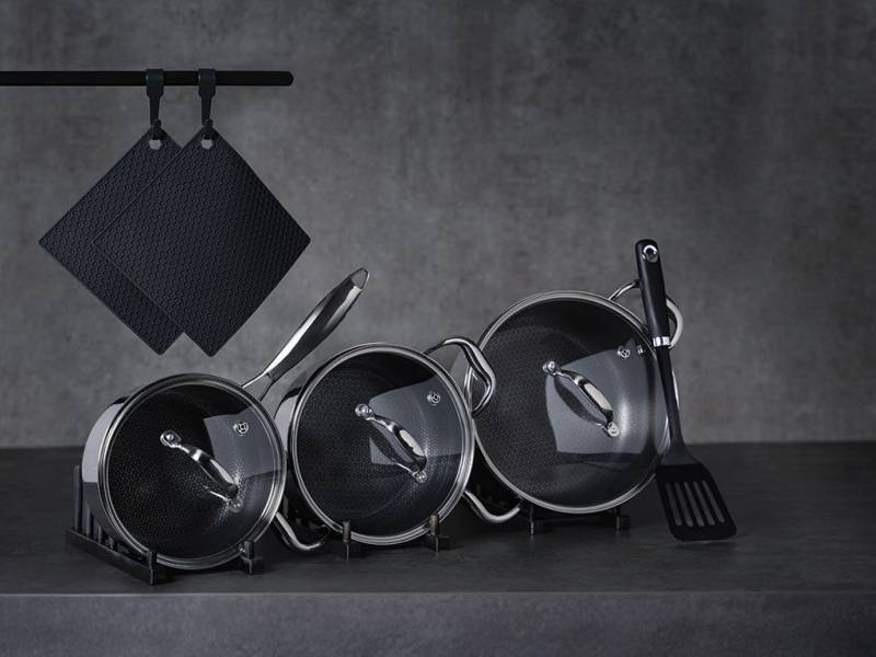 Onyx Cookware Essenzielles Topfset – 3-stück Onyx Cookware Essenzielles Topfset – 3-stück von Onyx Cookware