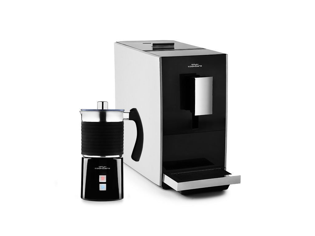 Onyx Cookware Follautomatische Kaffeemaschine Und Milchaufschäumer Onyx Cookware Follautomatische Kaffeemaschine Und Milchaufschäumer von Onyx Cookware