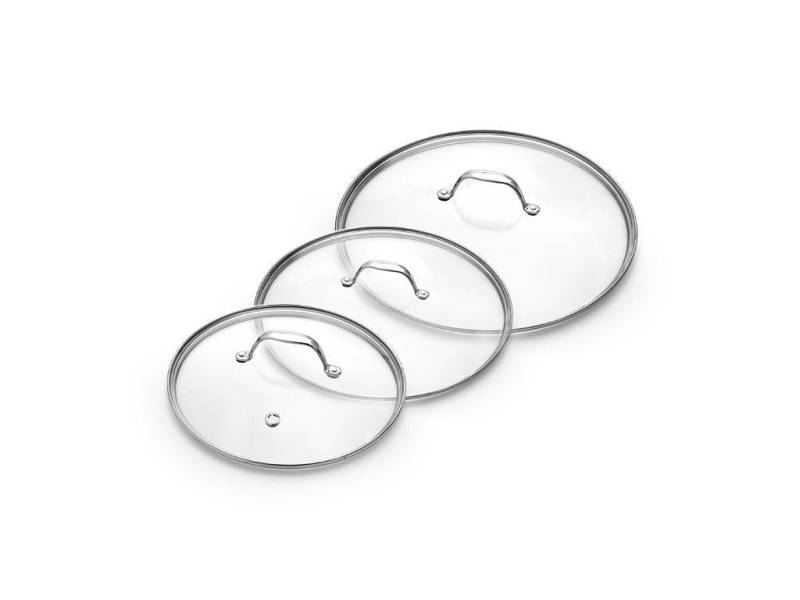 Onyx Cookware Glasdeckelset 3-teilig von Onyx Cookware