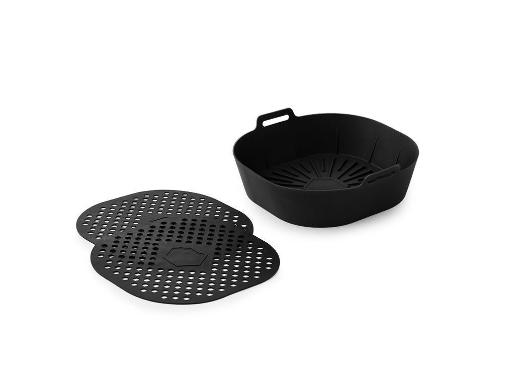 Onyx Cookware Heißluftfritteuse Einsatz Und Matt 3-packung – 4l Onyx Cookware Heißluftfritteuse Einsatz Und Matt 3-packung – 4l von Onyx Cookware
