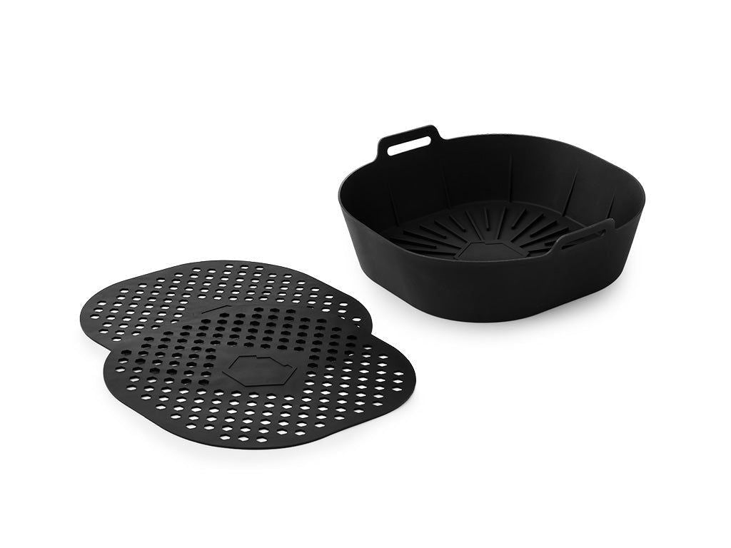 Onyx Cookware Heißluftfritteuse Einsatz Und Matt 3-packung – 8l Onyx Cookware Heißluftfritteuse Einsatz Und Matt 3-packung – 8l von Onyx Cookware