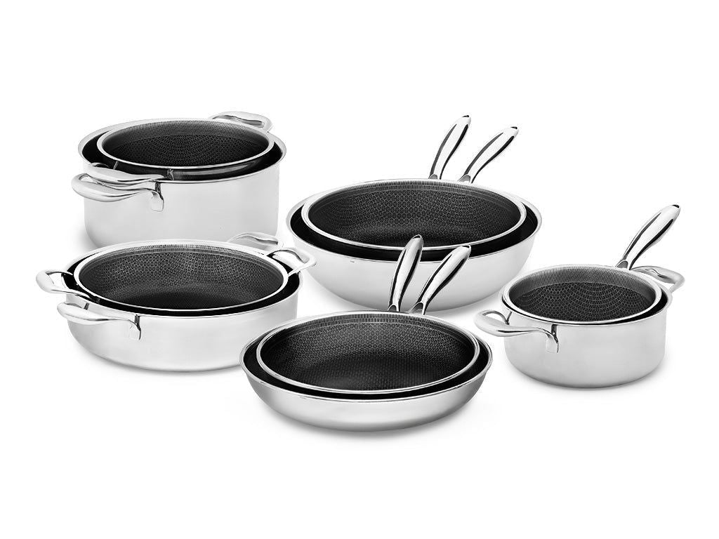 Onyx Cookware Mix Kochgeschirrset - 10 Stück Onyx Cookware Mix Kochgeschirrset - 10 Stück von Onyx Cookware