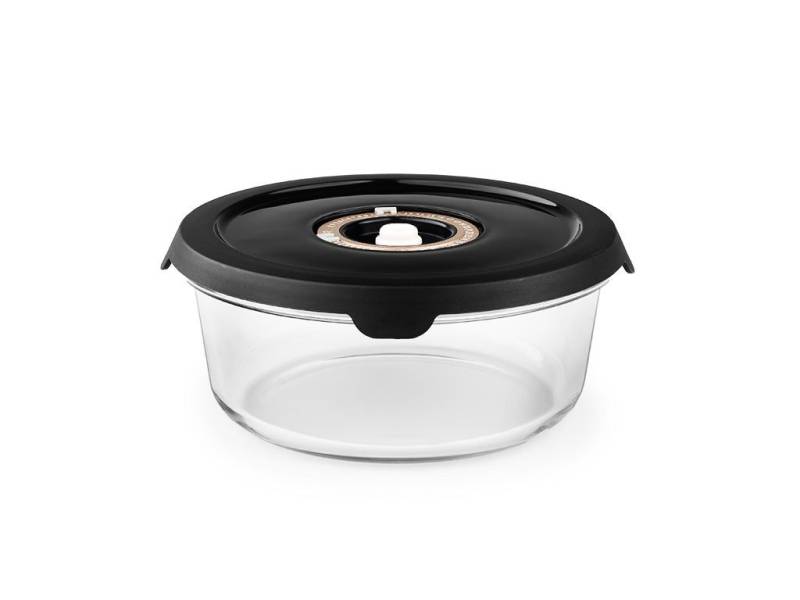 Onyx Cookware Runde Vakuumglasbehälter – 930ml von Onyx Cookware