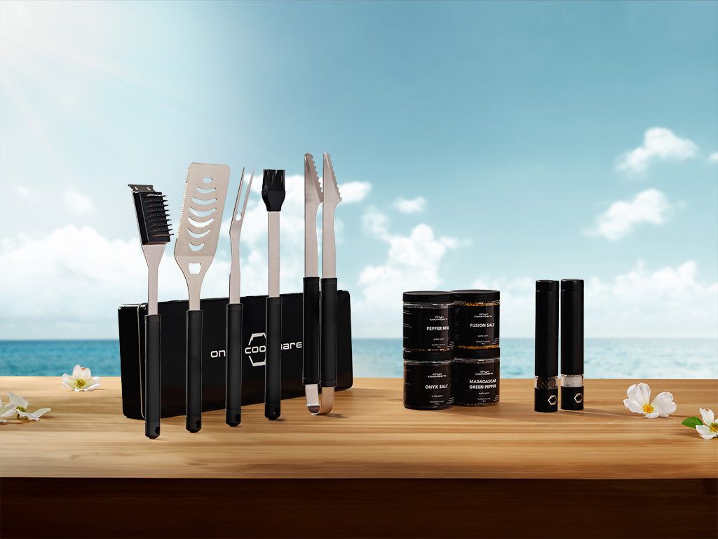 Onyx Cookware Special - Grill-essentials - Utensilien Und Gewürze Onyx Cookware Special - Grill-essentials - Utensilien Und Gewürze von Onyx Cookware