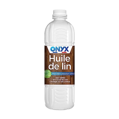 Onyx C14050112 Huile de Lin pour Bois Leinöl, durchsichtig, 1L Onyx C14050112 Huile de Lin pour Bois Leinöl, durchsichtig, 1L von Onyx