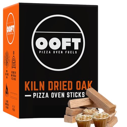 OOFT Mini-Pizzaofen aus Holz, 100% ofengetrocknete Eiche, perfekt für Ooni Karu, Solo Herd Pi und andere Mini-Pizzaöfen – 5,4–6,4 kg Box – Hartholz-Pizzaofen-Anzündholz – hohe Hitze und langsames OOFT Mini-Pizzaofen aus Holz, 100% ofengetrocknete Eiche, perfekt für Ooni Karu, Solo Herd Pi und andere Mini-Pizzaöfen – 5,4–6,4 kg Box – Hartholz-Pizzaofen-Anzündholz – hohe Hitze und langsames von Ooft