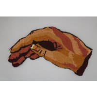 Teppich Getuftet Hand - Handgemachte Kunst Für Ihre Wand von OogidieBoogidie