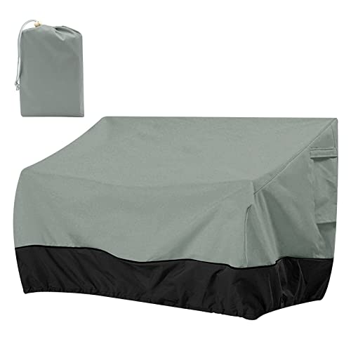 Gartenstuhl Abdeckungen, 210D Oxford Schutzhülle für Gartenmöbel Abdeckung Wasserdicht mit Belüftung für Gartensessel Gartensofa (Gray-223*83*84cm) von Opaltool