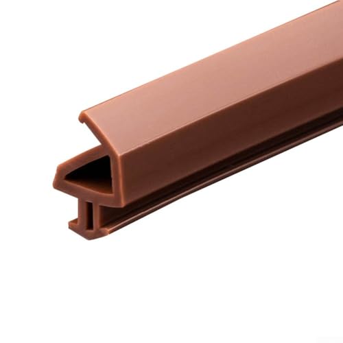 10M Efficient Rubber Weather Strip for Doors and Windows Effective Sound Insulation and Wind Blockage (Brown) von Opatiny
