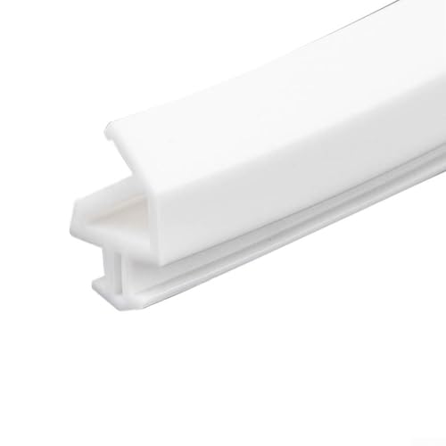 10M Efficient Rubber Weather Strip for Doors and Windows Effective Sound Insulation and Wind Blockage (White) von Opatiny