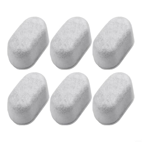 6 x Wasserfilter für Breville Espresso, unverzichtbar für ein sauberes, besser schmeckendes Gebräu von Opatiny