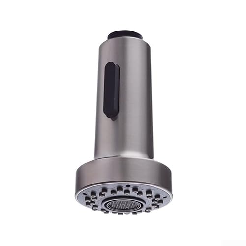 Ausziehbarer Sprühkopf für Küchenspüle, Mischbatterie mit Standard 1,27 cm Anschluss, ABS-Material und Dual-Sprühmodi einschließlich Regen und Blasen für die Küche (gebürstet) von Opatiny