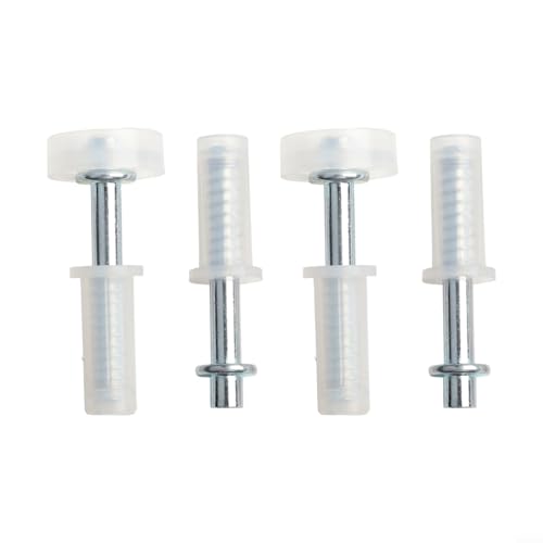 Bifold Door Hardware Kit for Folding and Accordion Doors Featuring Top Pivot and Plastic Guide Wheel to Quiet and Easy Door Movement (4PCS) von Opatiny