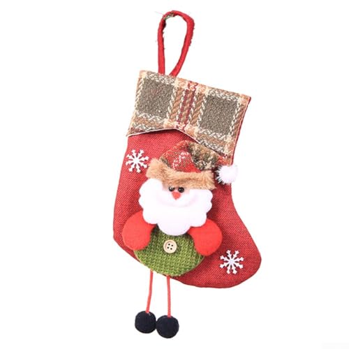 Bunt gemusterte Weihnachtssocken, perfekt für unvergessliche Erinnerungen (E-W16) von Opatiny