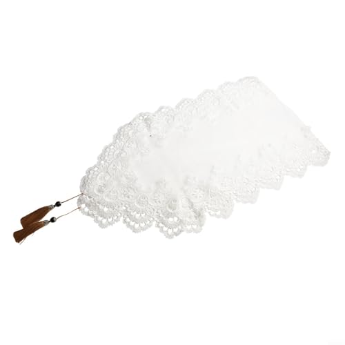 Eleganter ovaler Spitzen-Tischläufer, perfekt für besondere Anlässe und den täglichen Gebrauch (40 x 140 cm Durchmesser) von Opatiny