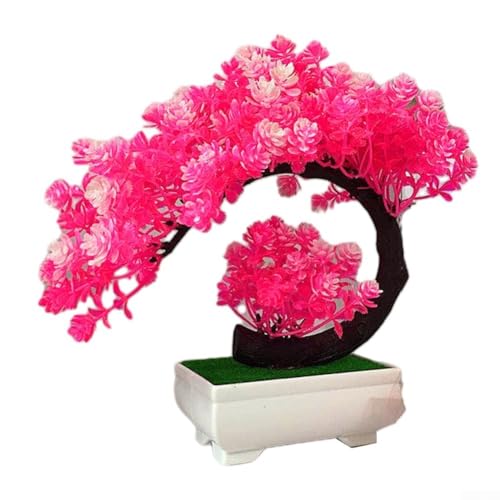 Exquisiter Halbmond-Bonsai-Rosenbaum, faszinierende Ergänzung zu Ihrer Dekoration (Rosa) von Opatiny