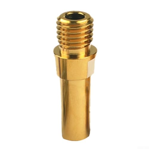 Fahrrad Vorderradgabel V-Bremssäulenschraube M8 M10 Legierung Schraube für Modifikationen (M10 × 1,25 Gelb) von Opatiny