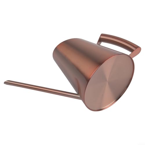 Gießkanne für Innen- und Außenbereich mit schlankem langem Auslauf-Design aus rostfreiem Edelstahl für präzise Pflanzenpflege (900 ml Kupfer) von Opatiny