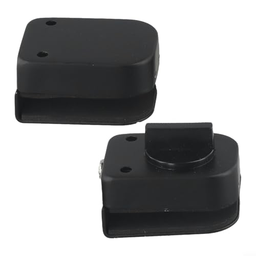 Glasschiebetürschloss ohne Bohren, Edelstahlriegel für 8 12 mm dicke rahmenlose Türen (B) von Opatiny