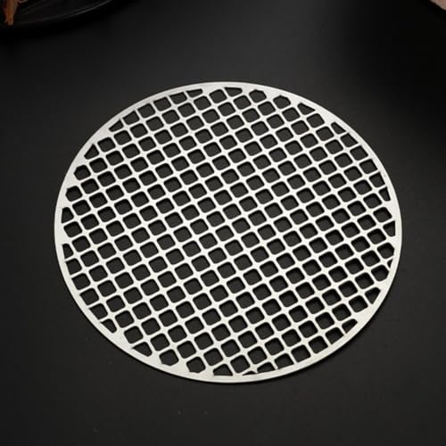 Grillrost aus Edelstahl, 22 cm bis 30 cm Durchmesser, für gleichmäßige Wärmeverteilung (30 cm) von Opatiny
