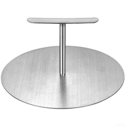 Hamburgerpresse aus Edelstahl für Burger und Steaks, Küchenwerkzeug, kompatibel mit Bratpfanne, Grill, flache Oberseite, Grillplatte und Herd Kochen (18 cm) von Opatiny