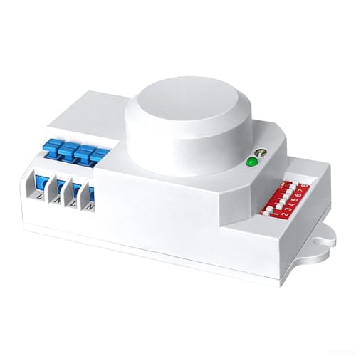 Intelligenter 220 V Mikrowellen-Induktionsschalter mit 5 8 G Frequenzen, einstellbarer Zeitverzögerung und 360-Grad-Erkennung Intelligenter 220 V Mikrowellen-Induktionsschalter mit 5 8 G Frequenzen, einstellbarer Zeitverzögerung und 360-Grad-Erkennung von Opatiny