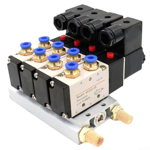 Kann Hochdruck-Pneumatik-Magnet-Luftregelventil Modell 4V21008 Gleichspannung handhaben von Opatiny