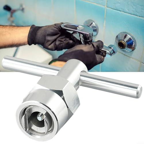 Kartuschenabzieher Werkzeug für Wasserhahn-Reparatur, geeignet für Waschbecken, Badezimmer, Duschwannen-Armaturen, entworfen, um Kartuschen 1200 1222 1225 mit Leichtigkeit zu entfernen und zu ersetzen Kartuschenabzieher Werkzeug für Wasserhahn-Reparatur, geeignet für Waschbecken, Badezimmer, Duschwannen-Armaturen, entworfen, um Kartuschen 1200 1222 1225 mit Leichtigkeit zu entfernen und zu ersetzen von Opatiny