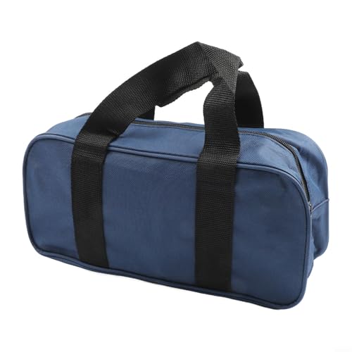 Kleine Werkzeug-Organizer-Tasche mit Handschlaufe und Reißverschluss, geeignet für Elektriker, Tischler, Reisezubehör und Kunstbedarf (A) von Opatiny