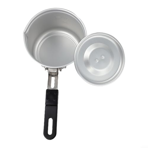 Kochtopf mit faltbarem Griff, 770 ml, für Camping und Picknick im Freien Kochtopf mit faltbarem Griff, 770 ml, für Camping und Picknick im Freien von Opatiny