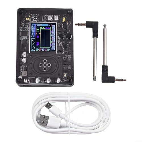 Kompaktes Vintage-Musikmodul mit Farbbildschirm und einziehbarer Antenne, unterstützt Kopfhöreranschluss Kompaktes Vintage-Musikmodul mit Farbbildschirm und einziehbarer Antenne, unterstützt Kopfhöreranschluss von Opatiny