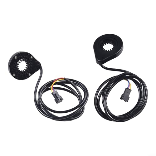 Leichter Pedalassistent-Sensor, 12 Magnet-Hall-Technologie für Elektrofahrräder, ABS-Material (2 Stück) von Opatiny