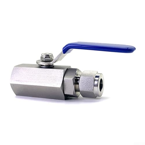 Manueller Kugelhahn G14 304 Edelstahlkonstruktion mit Gewindehülsenanschluss für präzise Steuerung von Wasser, Öl und Gas für Rohrleitungen (G1/4-Φ6) von Opatiny