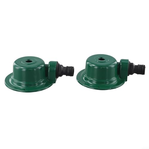 Metall Rasensprenger Set 2 Pack mit 360 Grad Abdeckung für effektive Bewässerung von Opatiny