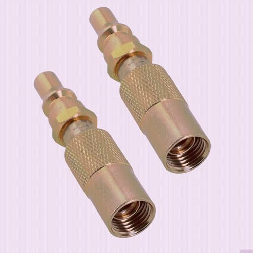 Opatiny 6,35 mm Schnelltrennanschluss Propangas-Messing-Adapter für Coleman Campingkocher von Opatiny