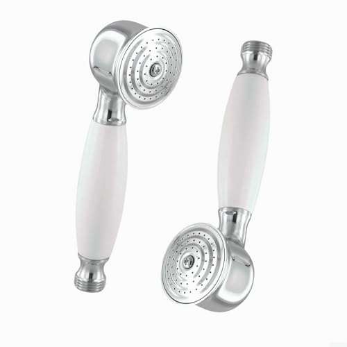 Opatiny Duschkopf, Hochdruck-Handbrause, wassersparend, abnehmbar, rund, Badezimmer-Armaturen von Opatiny