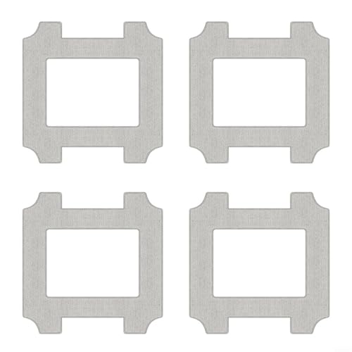 Opatiny Ersatz-Mopptuch für C1 C1 Station Fenster Reinigung Maschine Tuch Roboter Vakuum waschbar Wischtuch Staubsauger Nassmopp Pads Zubehör (4er-Pack) von Opatiny