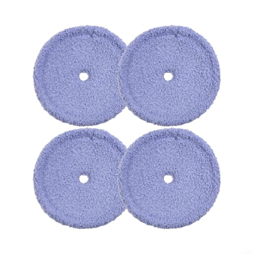 Opatiny Ersatz-Mopptuch für Everybot Edge RS500 RS700 Roboter, waschbar, wiederverwendbar, Vakuum-Wischtuch, Haushalts-Reinigungstuch, Vakuum-Pads (4 Stück) von Opatiny