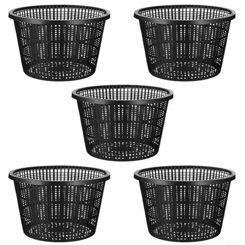 Opatiny Netztöpfe aus Kunststoff, 21,1 cm, für Teich, Wasserpflanzen, Garten und Hydrokulturen (5 Stück) von Opatiny