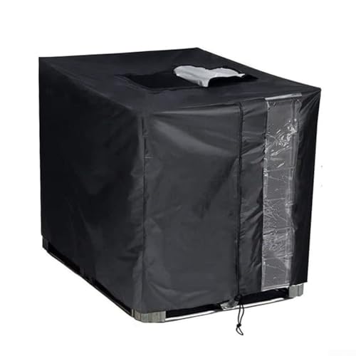 Opatiny Tankabdeckung – 420D Oxford-Tuch, mit Wasserstand-Fenster-Schutzhaube, für IBC-Behälter-Aufbewahrungstasche (600 l) von Opatiny