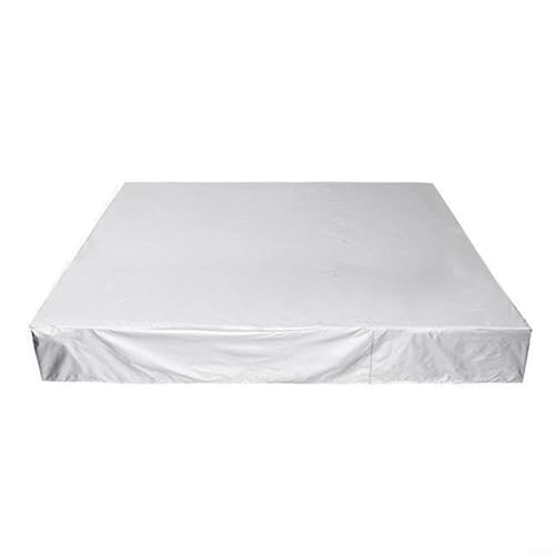 Opatiny Robuste Abdeckung für heiße Badewanne, wetterfest, Pool-Spa-Schutz mit verstellbaren Schließfächern (240 x 240 x 85 cm) (240 x 240 x 85 cm (200 x 200 x 85 cm) von Opatiny