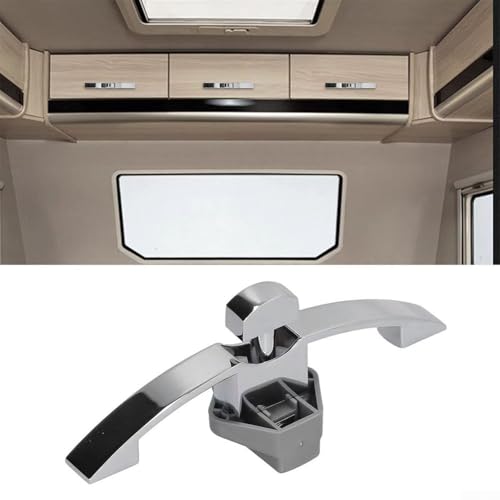 Praktischer Ziehgriff für Wohnmobile, zuverlässiges Schloss für Boot- und Schrankanwendungen, schlanke, moderne Ästhetik (gebürstetes Nickel-128) von Opatiny