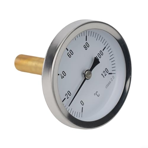 Professionelles 63 mm Thermometer zur Messung von Flüssigkeitstemperaturen für Kessel und Grills von Opatiny
