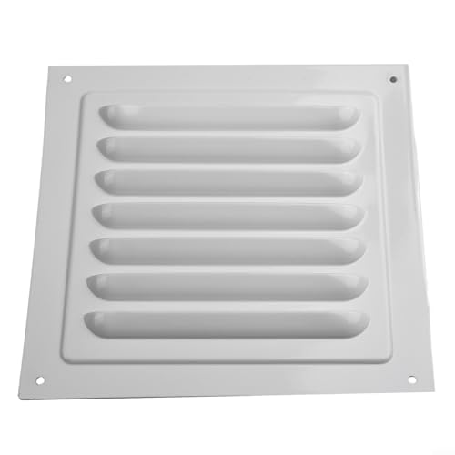 Quadratische Metall-Lüftungsgitterabdeckung mit Lamellen, Aluminiummaterial zur Abdeckung von Wand- oder Deckenöffnungen und DuFor Lüftungsschlitzen in verschiedenen Lüftungssystemen (150 x 150 mm) Quadratische Metall-Lüftungsgitterabdeckung mit Lamellen, Aluminiummaterial zur Abdeckung von Wand- oder Deckenöffnungen und DuFor Lüftungsschlitzen in verschiedenen Lüftungssystemen (150 x 150 mm) von Opatiny